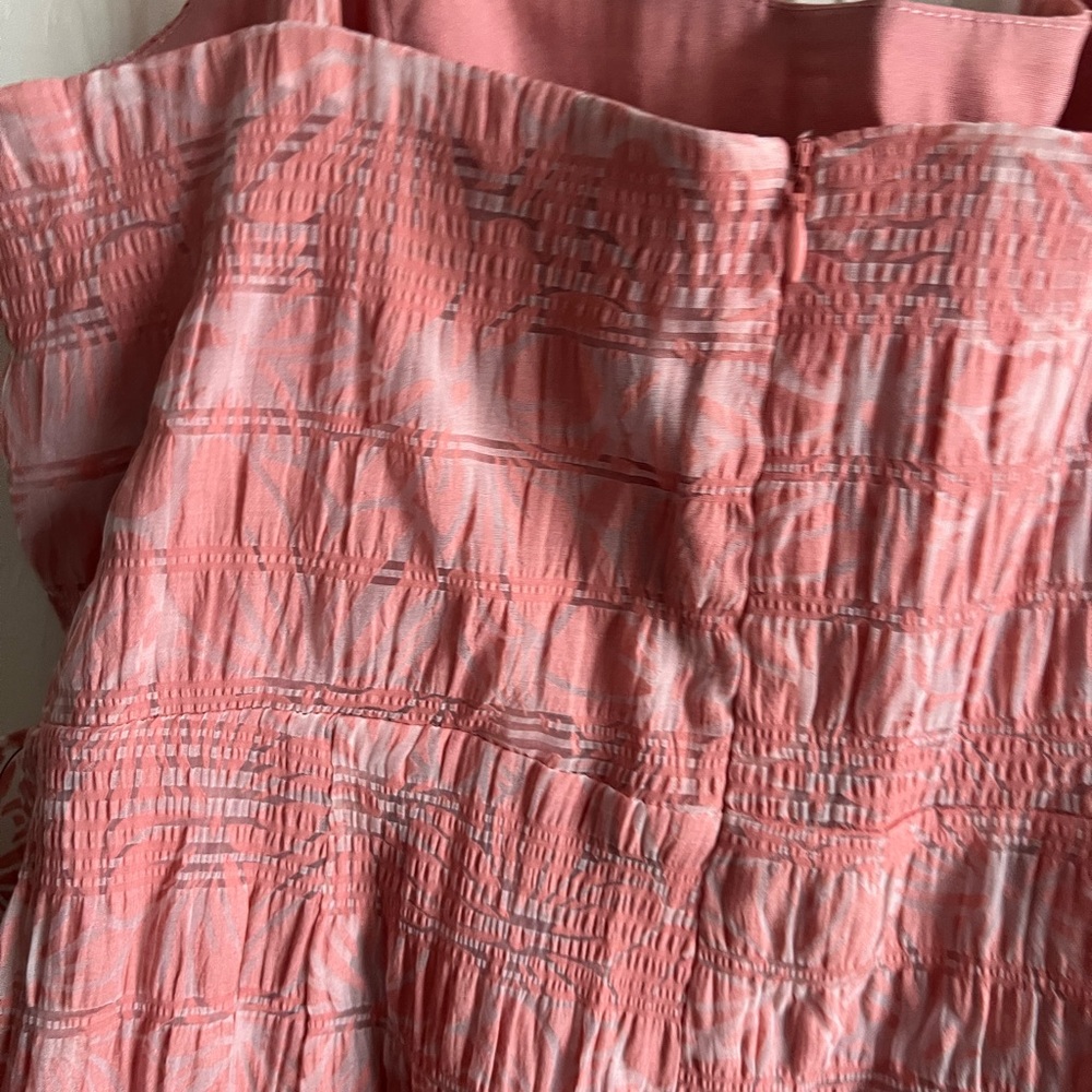 Pink Ruffled Sleeveless Dress Lulus L - Picture 8 of 11